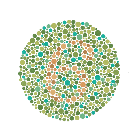 İshihara Testi Plaka 3 - Sayı 6