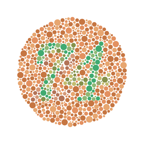 İshihara Testi Plaka 2 - Sayı 74