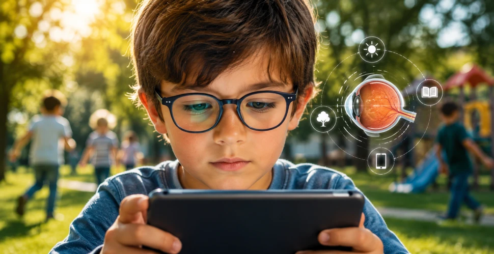 Çocuklarda Ekran Süresi Miyopu Artırır mı?